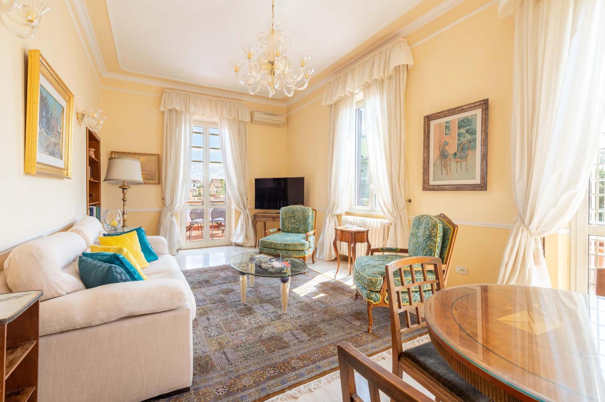 Coppede' Penthouse Apartment Rom